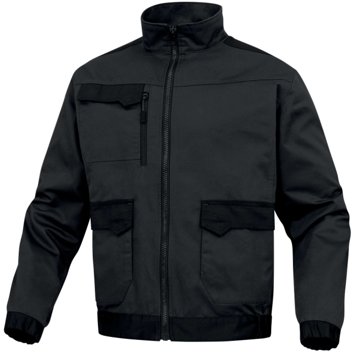 Slika Radna bluza MACH 2 tamno siva XL – 7 džepova, elastične manžetne